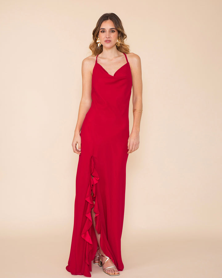 Vestido Isabella Rojo