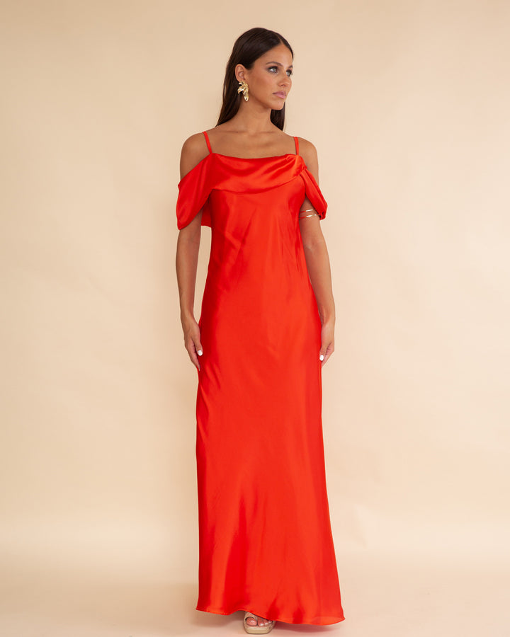 Vestido Mali Naranjo