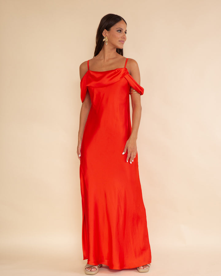 Vestido Mali Naranjo
