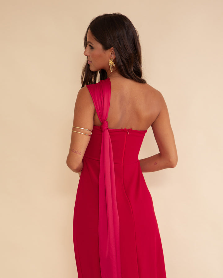 Vestido Lerida Rojo