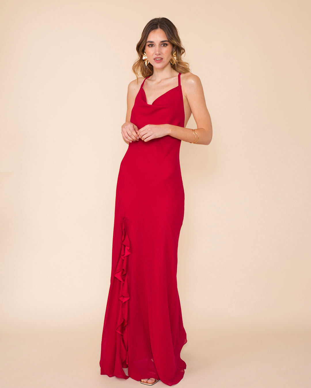 Vestido Isabella Rojo