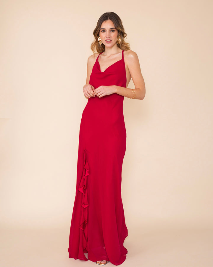 Vestido Isabella Rojo