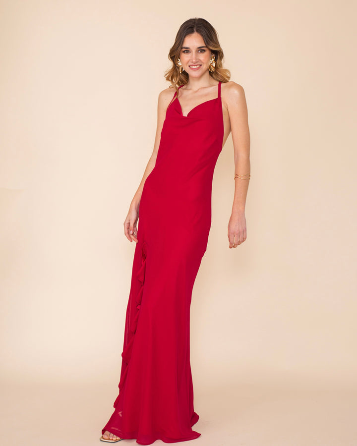 Vestido Isabella Rojo
