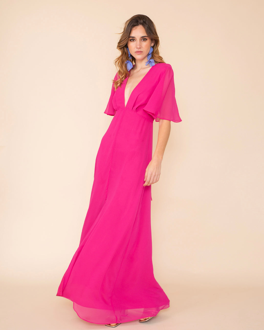 Vestido Gales Fucsia