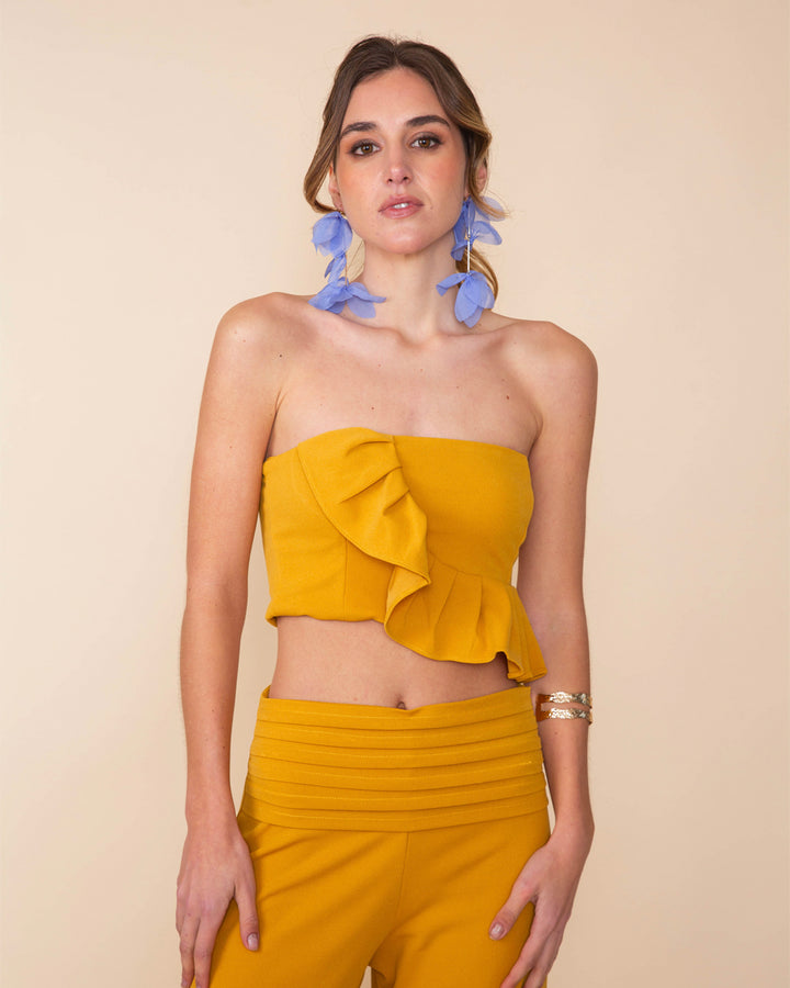 Pantalon Ginebra Mostaza