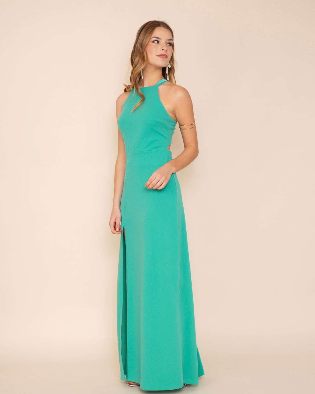 Vestido Vicenta Turquesa