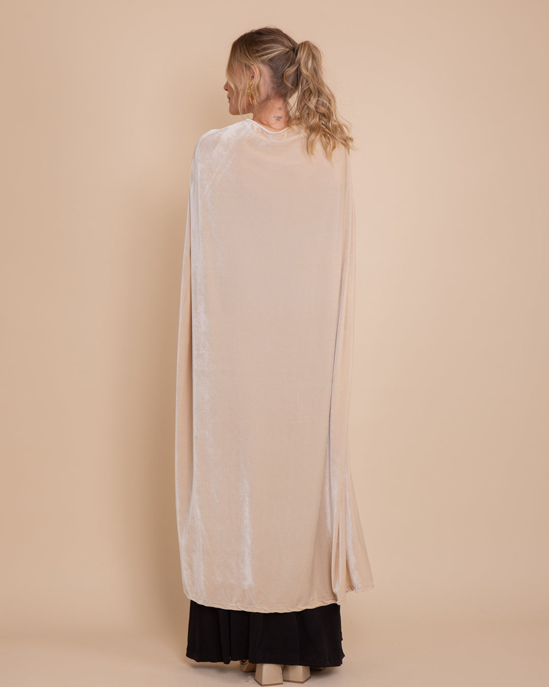 Capa Terciopelo Beige