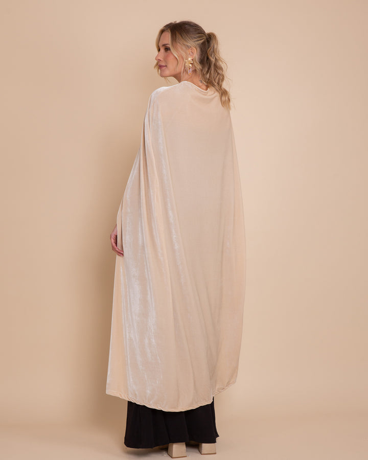 Capa Terciopelo Beige