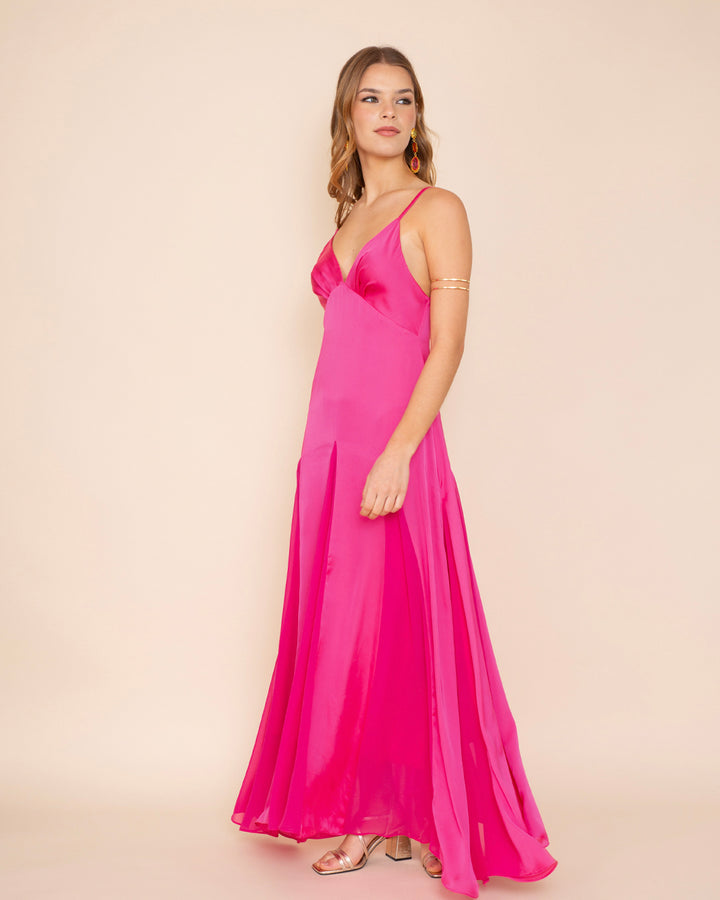Vestido Estocolmo Fucsia