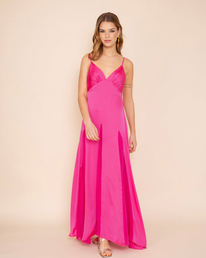 Vestido Estocolmo Fucsia