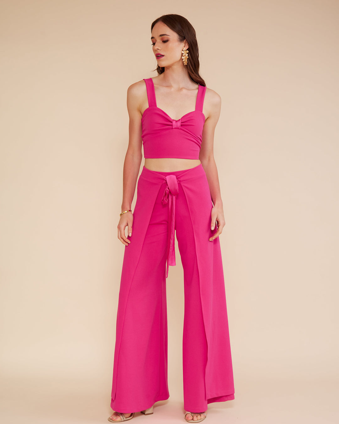 Top Begoña Fucsia