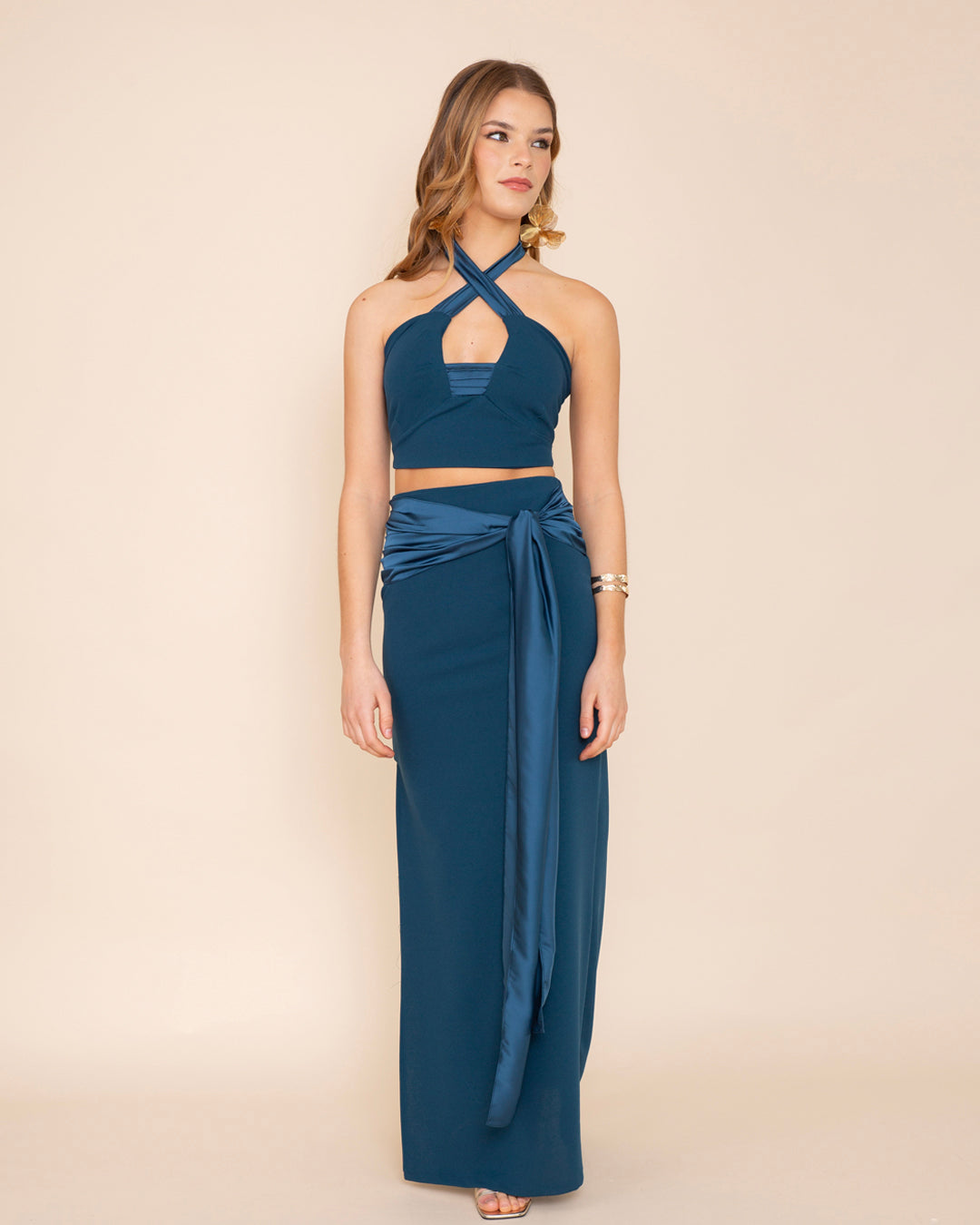 Top Versalles Azul