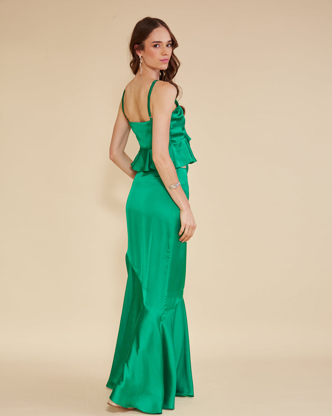Falda Segovia Verde