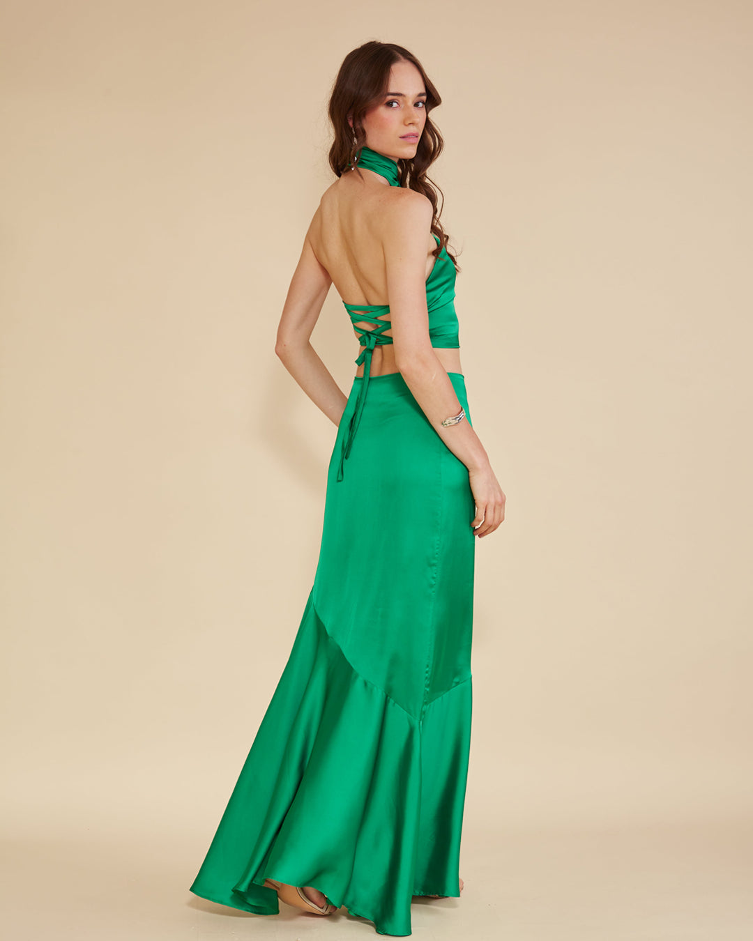 Falda Segovia Verde