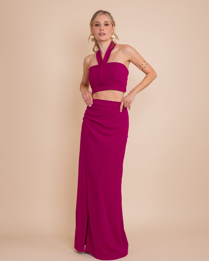 Falda Berlin Magenta