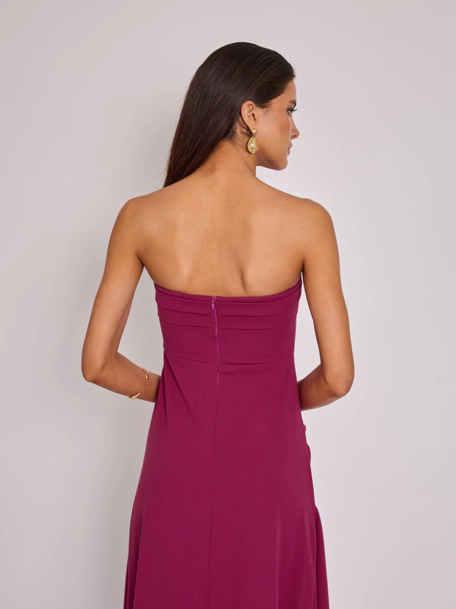 Vestido Lucia Magenta Claro