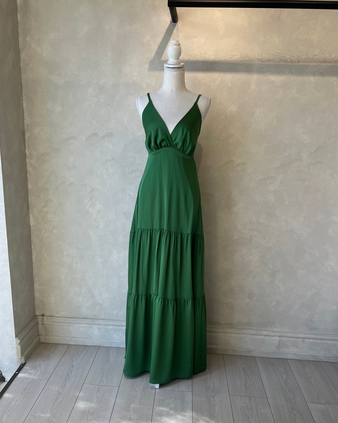 Vestido Leticia Verde Pistacho
