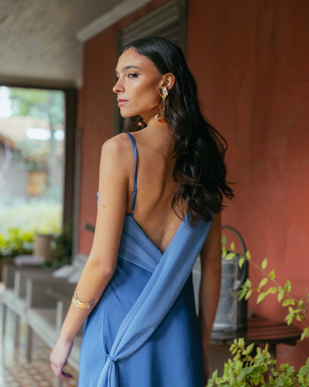 Vestido Dominga Azul Claro