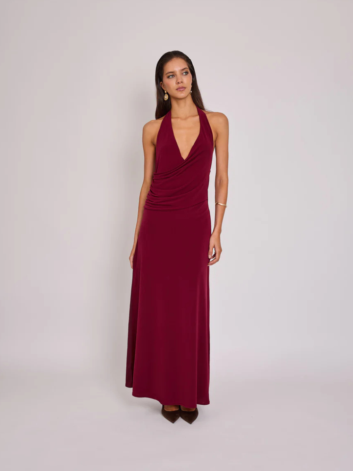 Vestido Julieta Burdeo