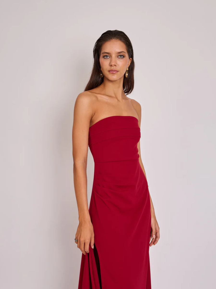 Vestido Lucia Rojo Italiano