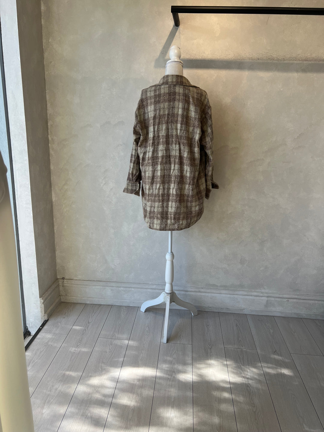 Camisa leñadora café