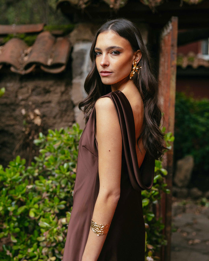 Vestido Carmine Cafe