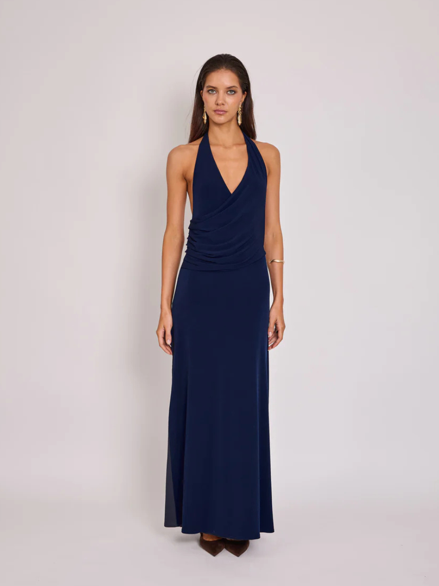 Vestido Julieta Azul Marino