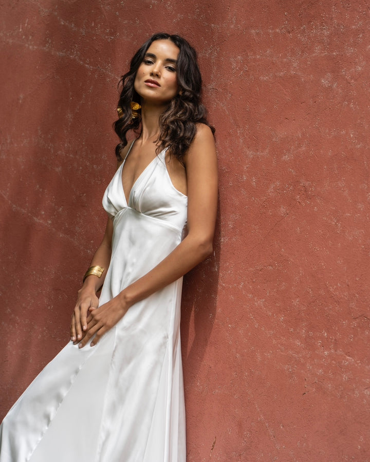Vestido Estocolmo Blanco Novia