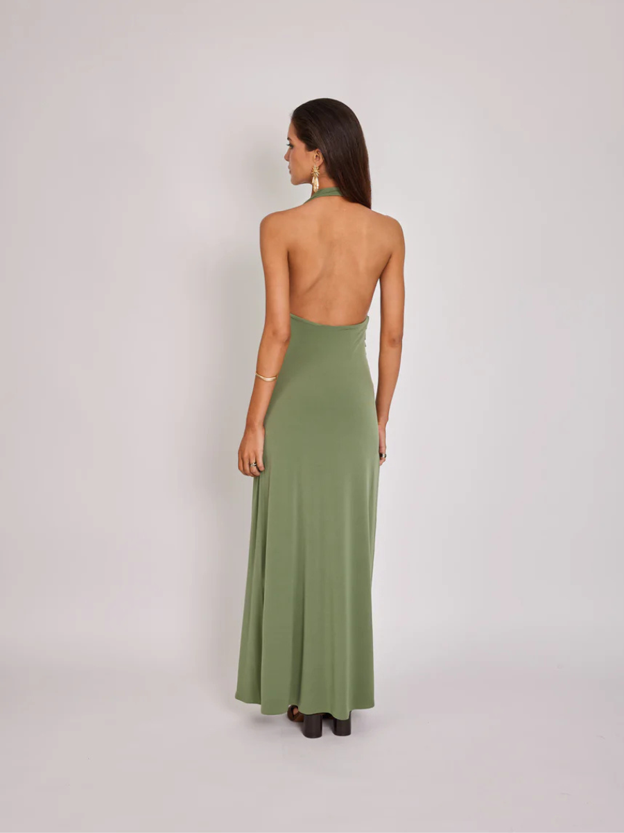 Vestido Julieta Verde Oliva