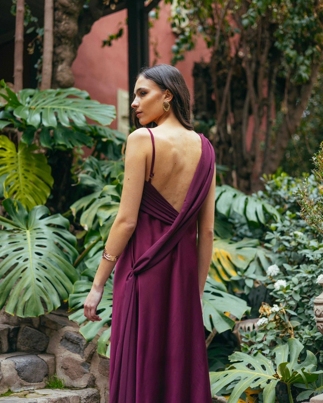 Vestido Dominga Vino