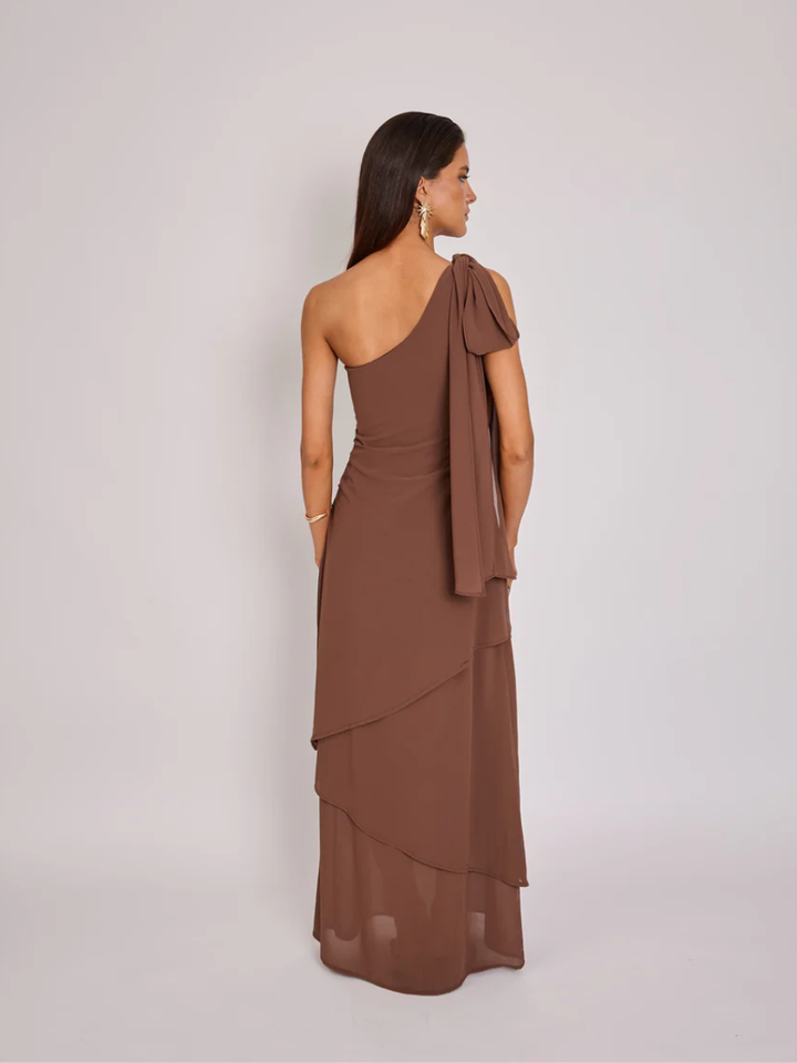 Vestido Josefina Cafe