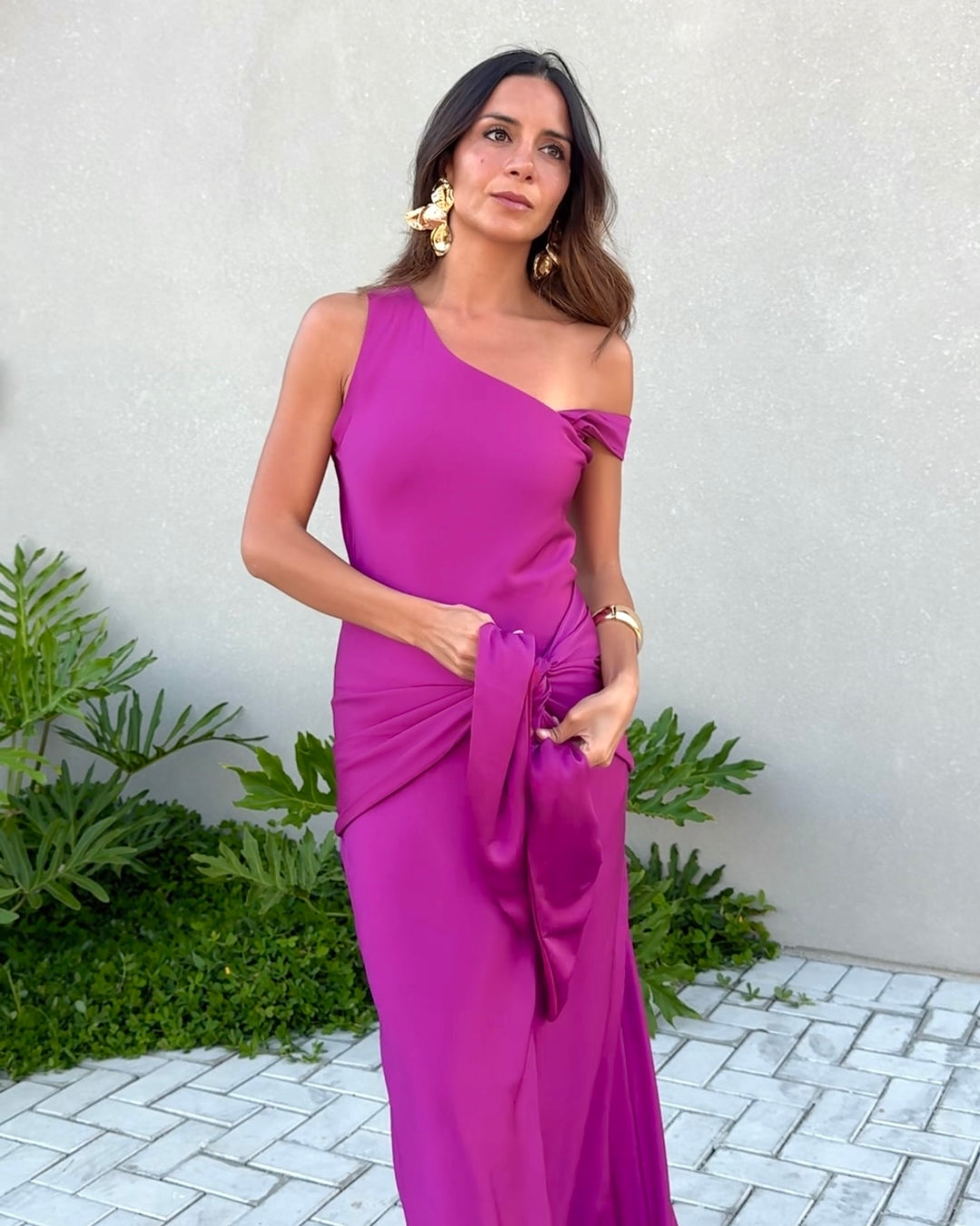 Vestido Ofelia Magenta