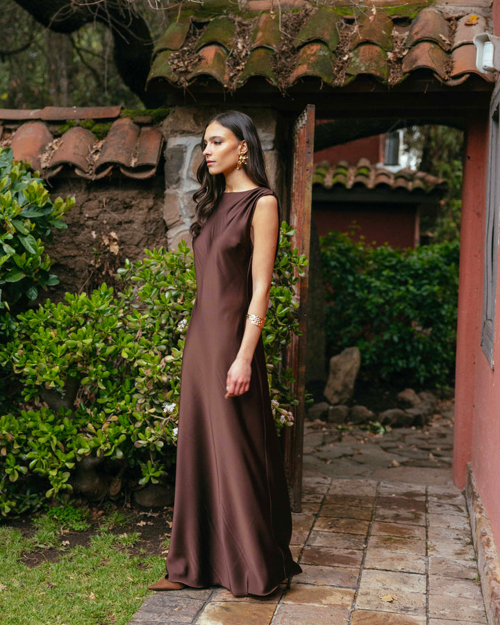 Vestido Carmine Cafe