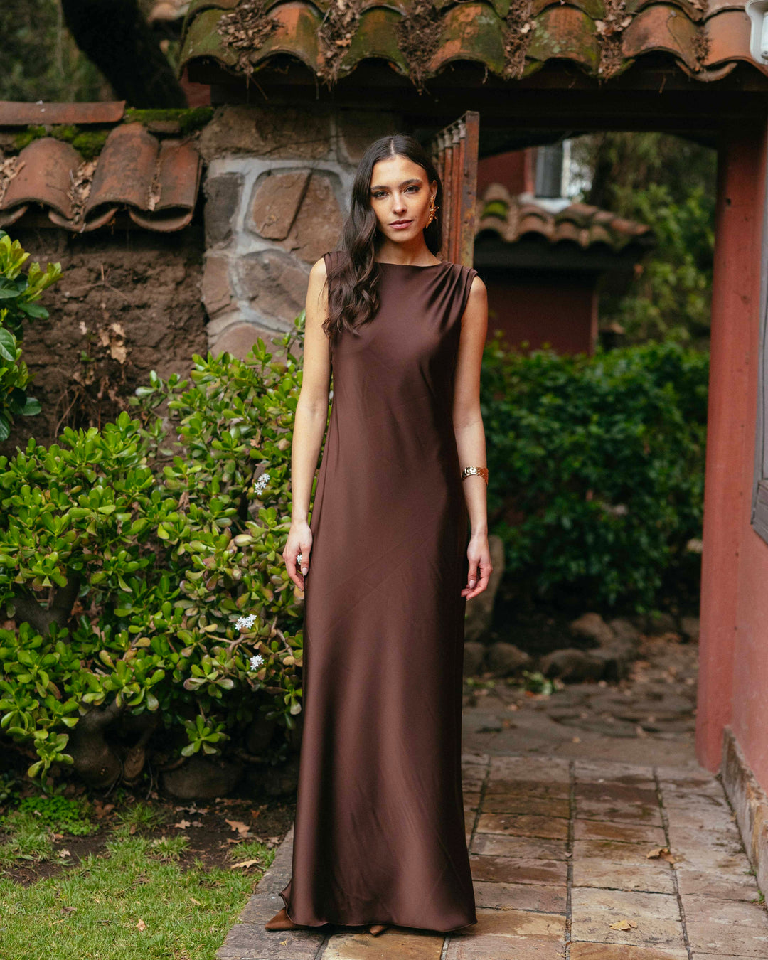 Vestido Carmine Cafe