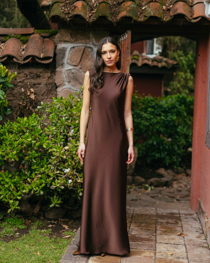 Vestido Carmine Cafe