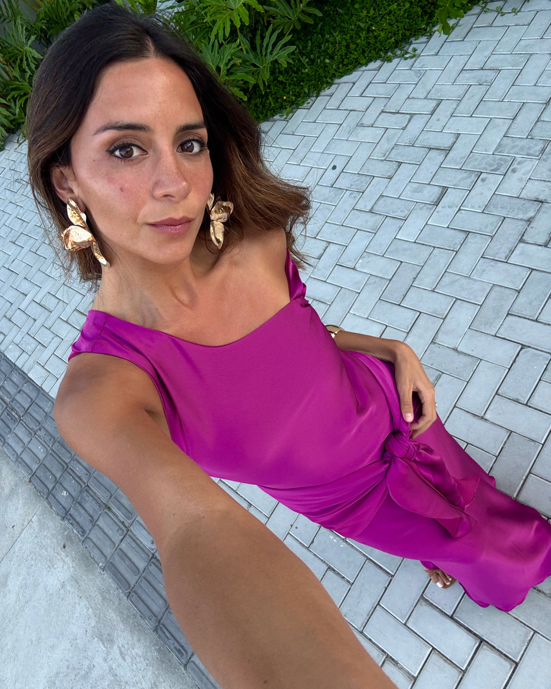Vestido Ofelia Magenta