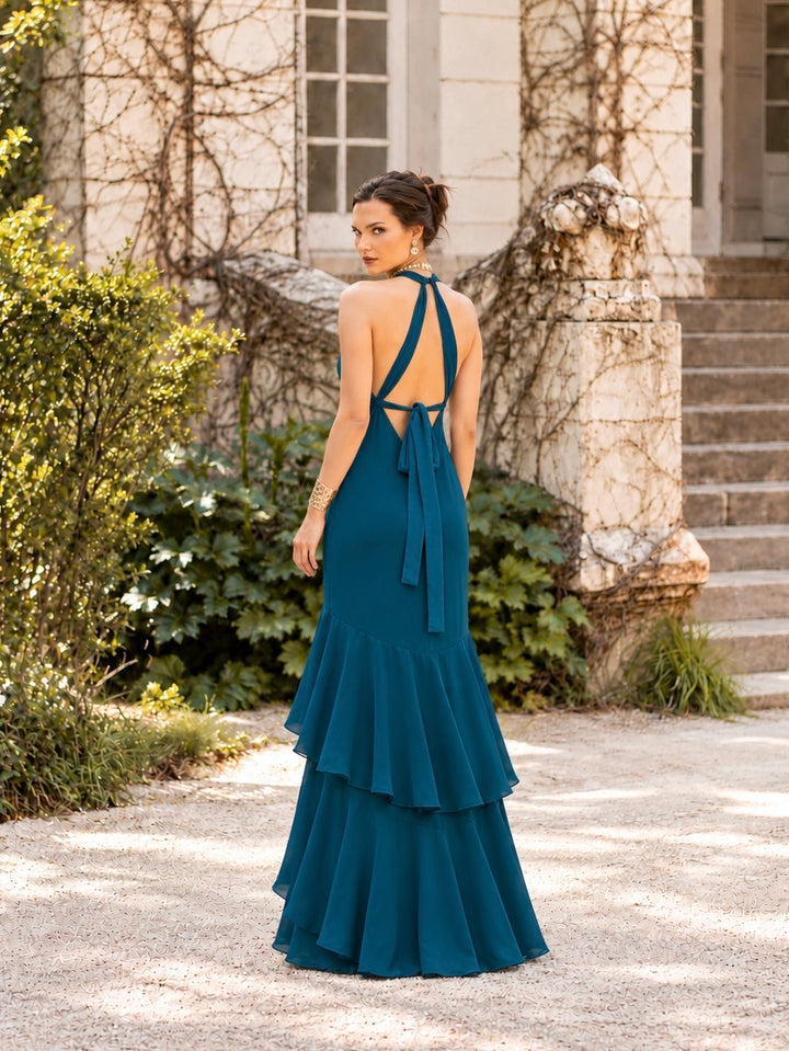 Vestido Diana Petroleo