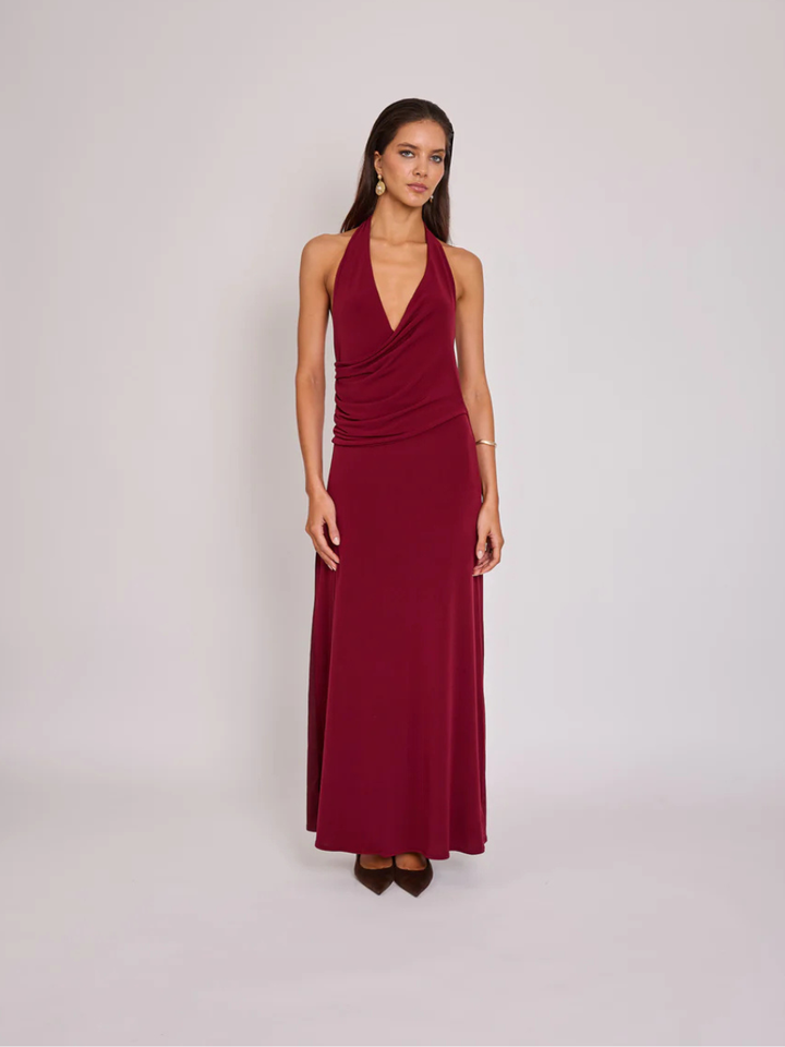 Vestido Julieta Burdeo