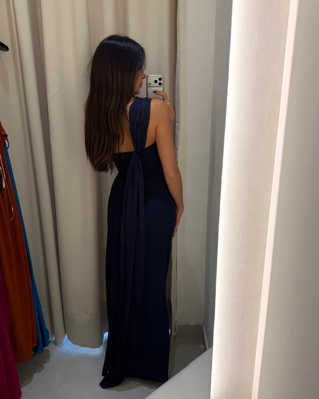 Vestido Lerida Azul Marino
