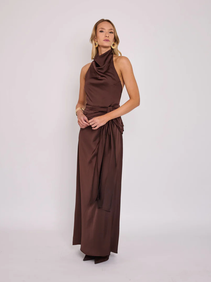 Vestido Martina Cafe