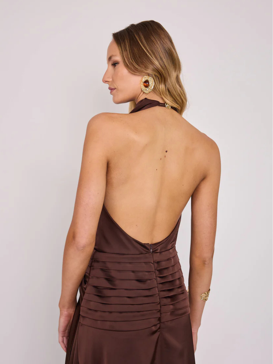 Vestido Martina Cafe