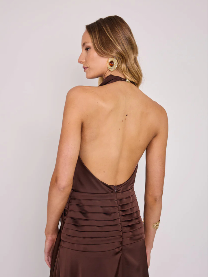 Vestido Martina Cafe