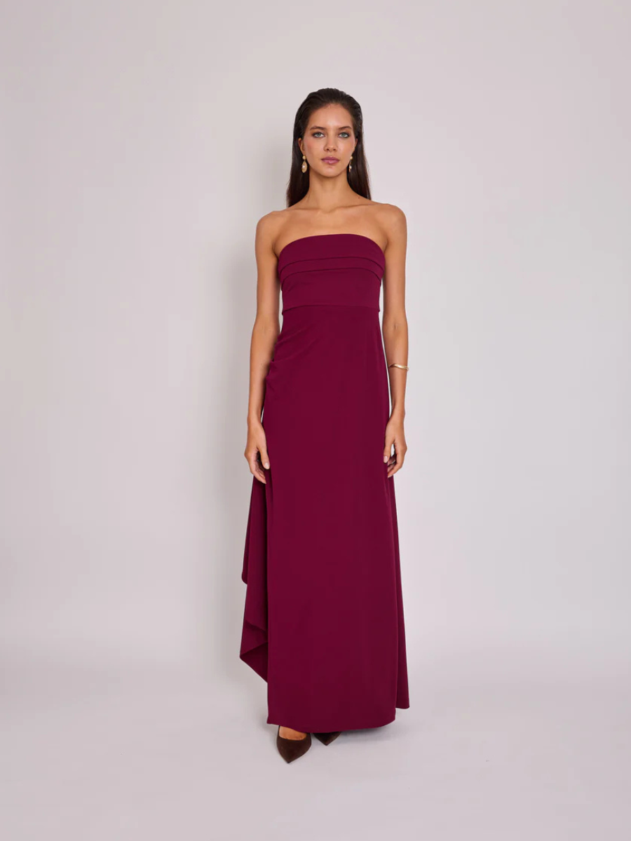Vestido Lucia Burdeo