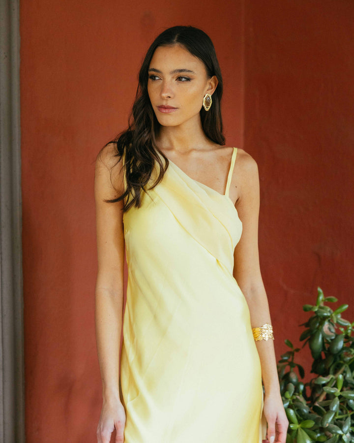 Vestido Dominga Amarrillo