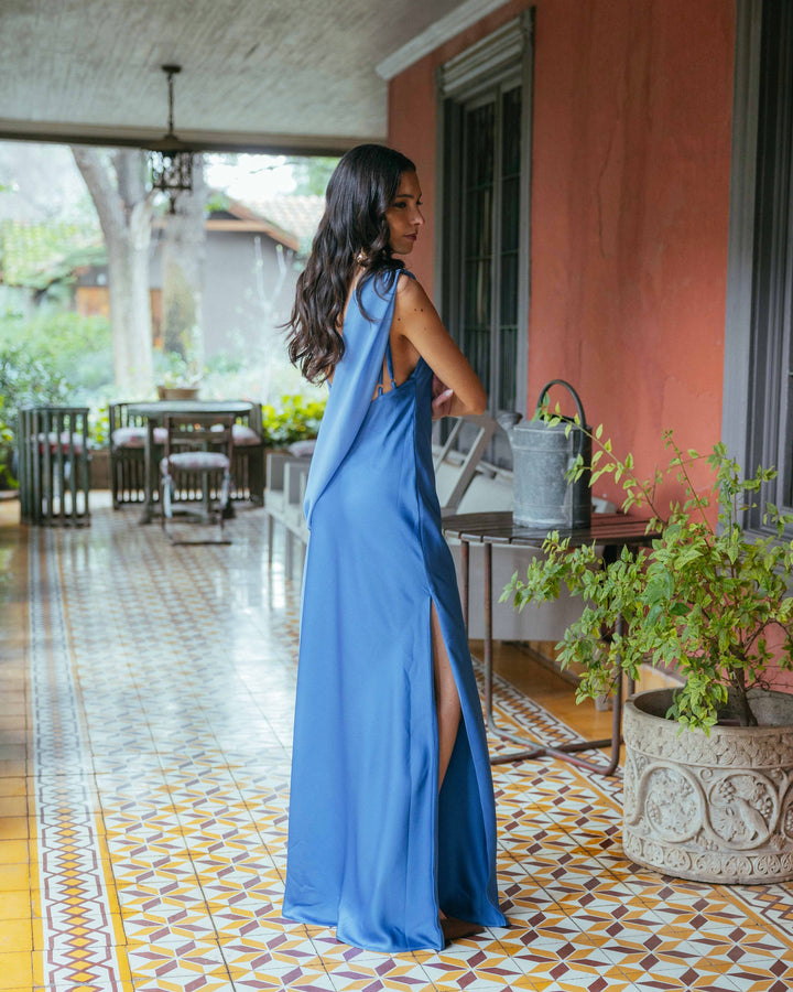 Vestido Dominga Azul Claro