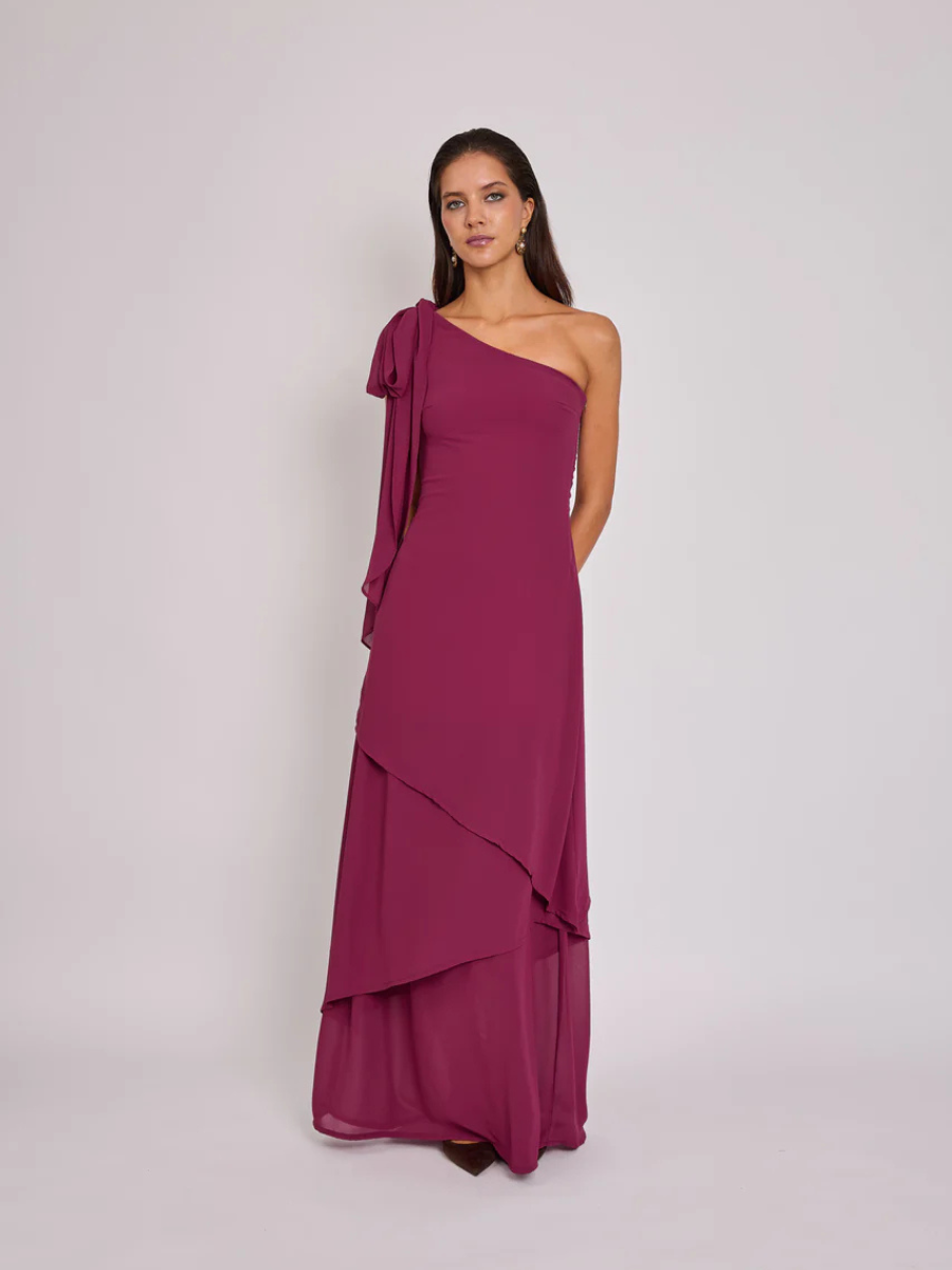 Vestido Josefina Magenta