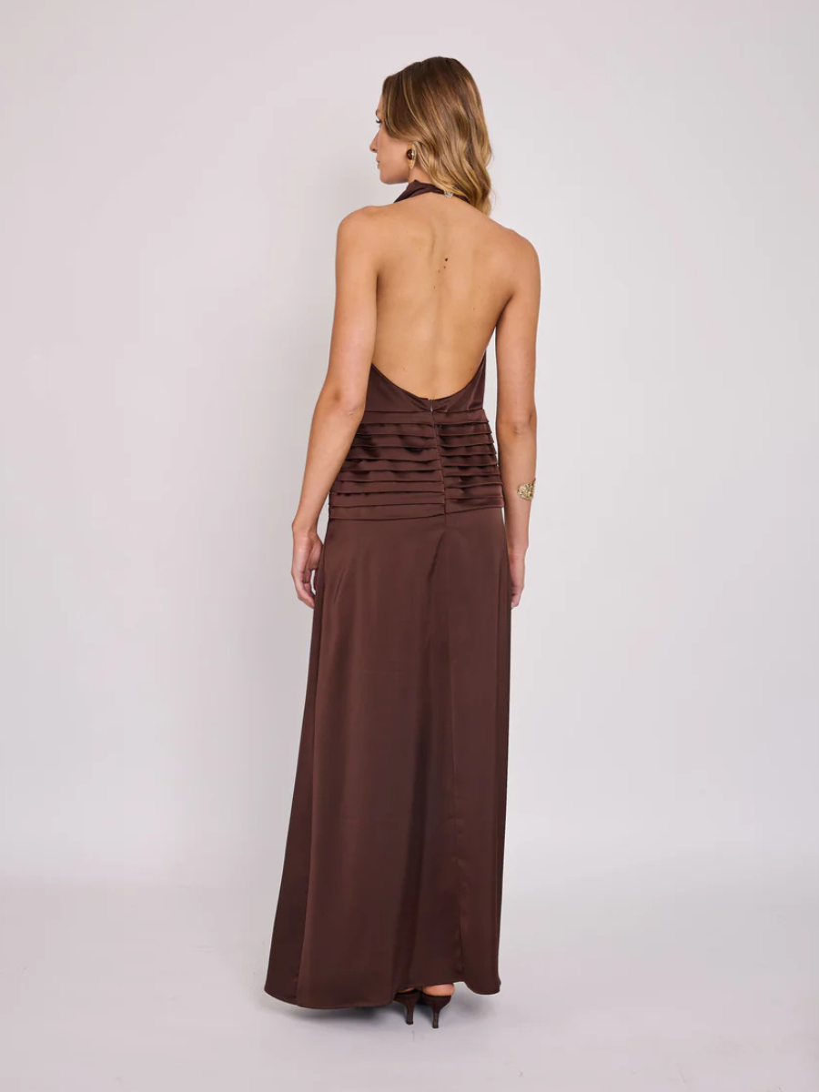 Vestido Martina Cafe