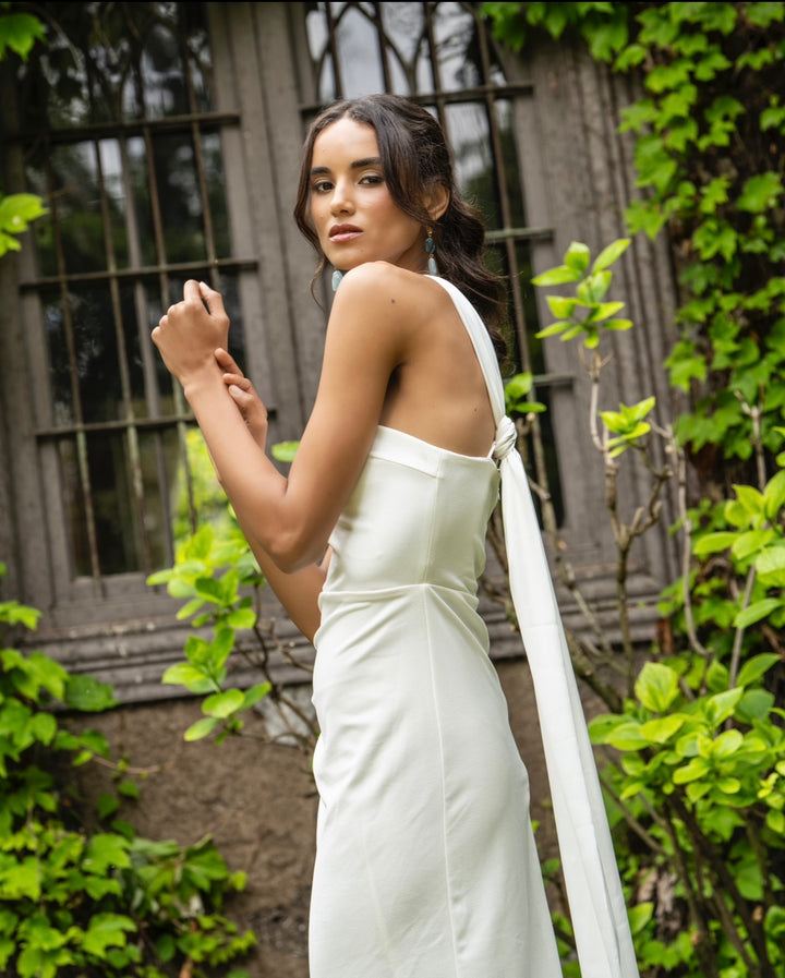 Vestido Lerida Blanco Novia