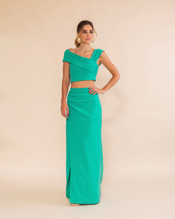 Falda Berlín Turquesa
