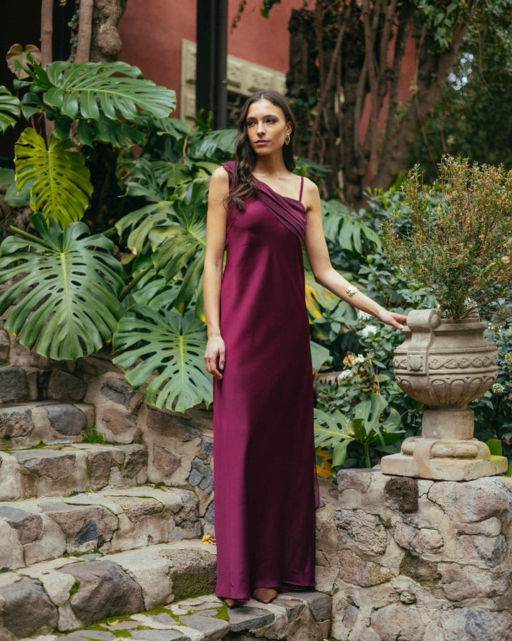 Vestido Dominga Vino